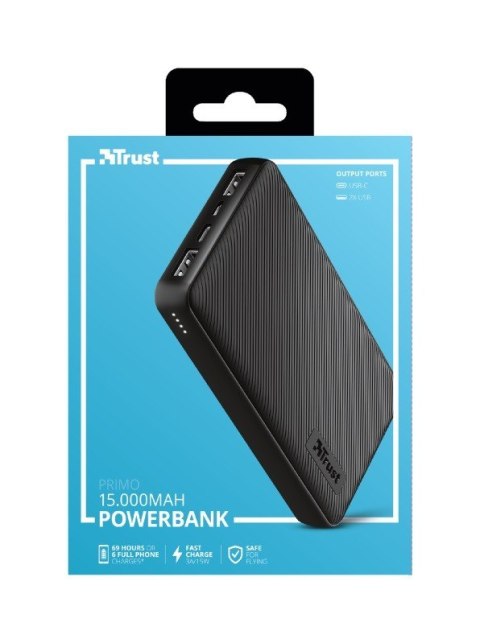 Powerbank PRIMO 15 000 czarny Powerbank PRIMO 15 000 czarny