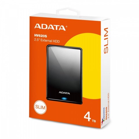 Dysk zewnętrzny DashDrive HV620S 4TB 2.5cala USB3.2 Czarny Dysk zewnętrzny DashDrive HV620S 4TB 2.5cala USB3.2 Czarny