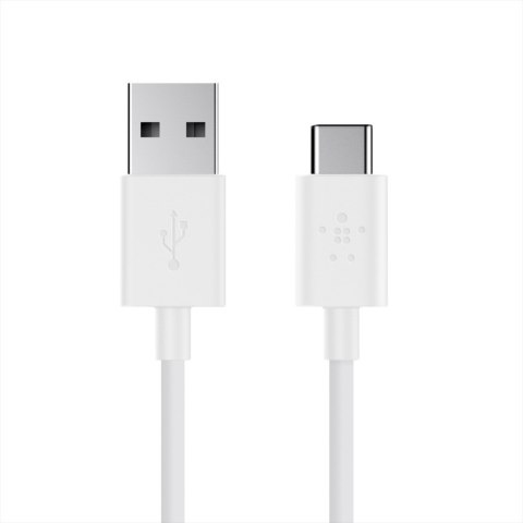 Kabel USB-A - USB-C 3m biały Kabel USB-A - USB-C 3m biały