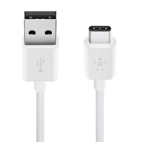 Kabel USB-A - USB-C 3m biały Kabel USB-A - USB-C 3m biały