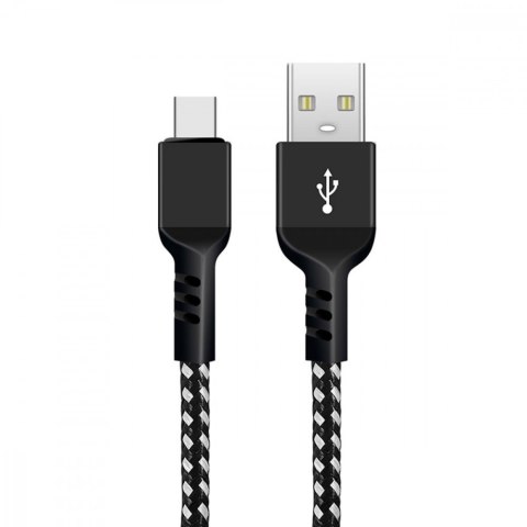 Kabel USB C Fast Charge 2.4A MCE471 Czarny Kabel USB C Fast Charge 2.4A MCE471 Czarny