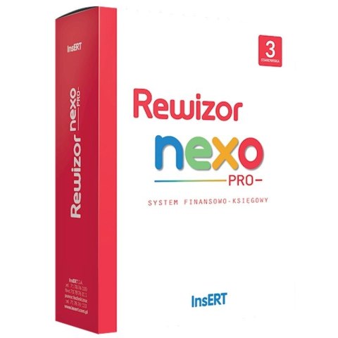 Licencja ESD Rewizor NEXO PRO 3 stanowiska RewNP3LE Licencja ESD Rewizor NEXO PRO 3 stanowiska RewNP3LE