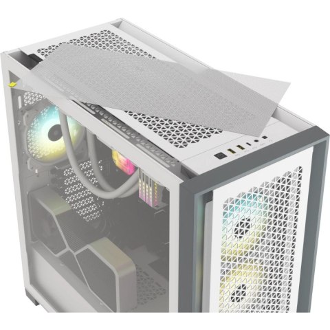 Obudowa 5000D Airflow TG biała Mid Tower ATX Obudowa 5000D Airflow TG biała Mid Tower ATX