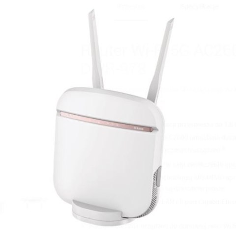 Router DWR-978 5G/LTE 4LAN 1WAN AC2600 Router DWR-978 5G/LTE 4LAN 1WAN AC2600