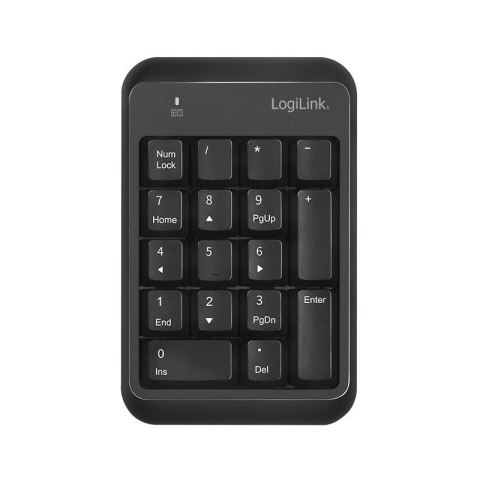 Klawiatura numeryczna Bluetooth v5.1 czarna Klawiatura numeryczna Bluetooth v5.1 czarna
