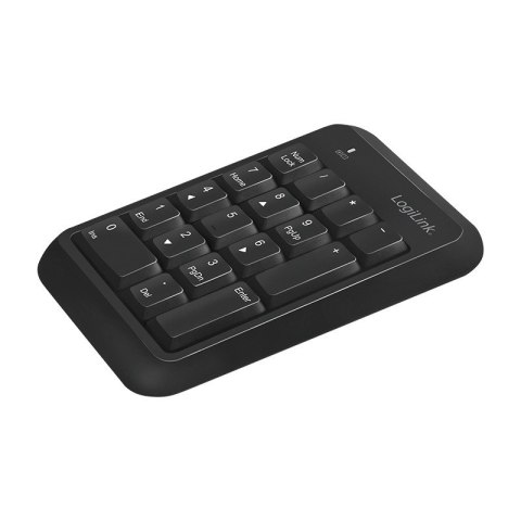 Klawiatura numeryczna Bluetooth v5.1 czarna Klawiatura numeryczna Bluetooth v5.1 czarna