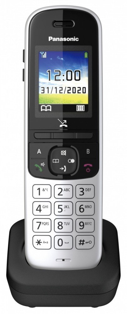 Telefon bezprzewodowy KX-TGH710PDS Dect Srebrny Telefon bezprzewodowy KX-TGH710PDS Dect Srebrny