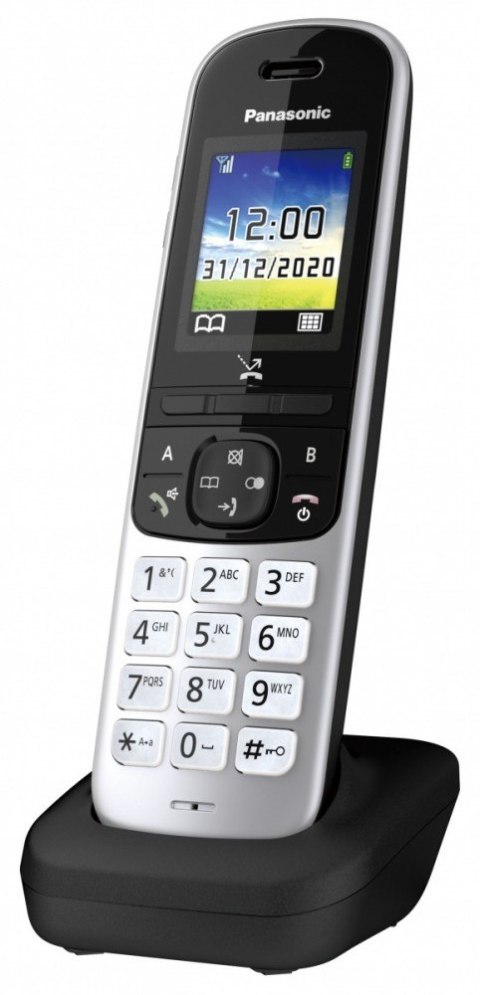 Telefon bezprzewodowy KX-TGH710PDS Dect Srebrny Telefon bezprzewodowy KX-TGH710PDS Dect Srebrny