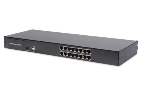 Konsola 17 cali LCD z touchpad KVM 16 portów 1U klawiatura US Konsola 17 cali LCD z touchpad KVM 16 portów 1U klawiatura US