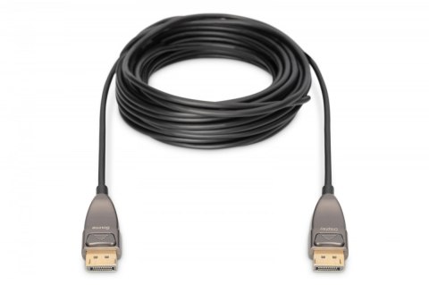 Kabel połączeniowy hybrydowy AOC DisplayPort 1.4 8K/60Hz UHD DP/DP M/M 10m Czarny