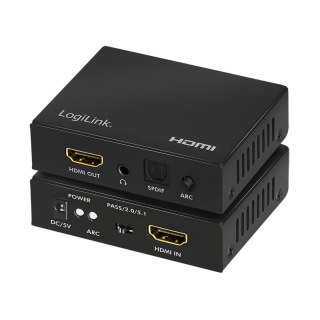 Rozdzielacz audio 2CH/ 5.1CH, 4K/60Hz