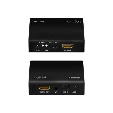 Rozdzielacz audio 2CH/ 5.1CH, 4K/60Hz Rozdzielacz audio 2CH/ 5.1CH, 4K/60Hz