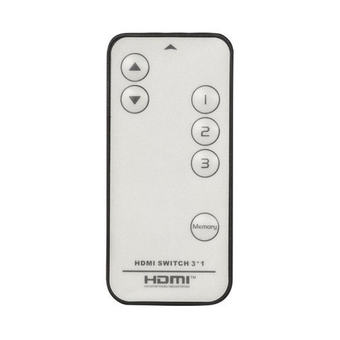 Switch 3x1 HDMI, 4K 60Hz, z pilotem Switch 3x1 HDMI, 4K 60Hz, z pilotem