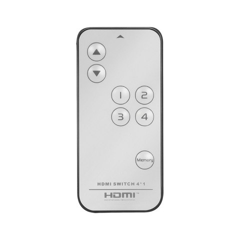 Switch 4x1 HDMI, 4K 60Hz, z pilotem Switch 4x1 HDMI, 4K 60Hz, z pilotem