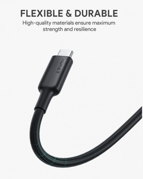 CB-CD23 kabel USB-C - USB-C 1m 100W 5A 20V TPE 4K60Hz 10Gbps CB-CD23 kabel USB-C - USB-C 1m 100W 5A 20V TPE 4K60Hz 10Gbps