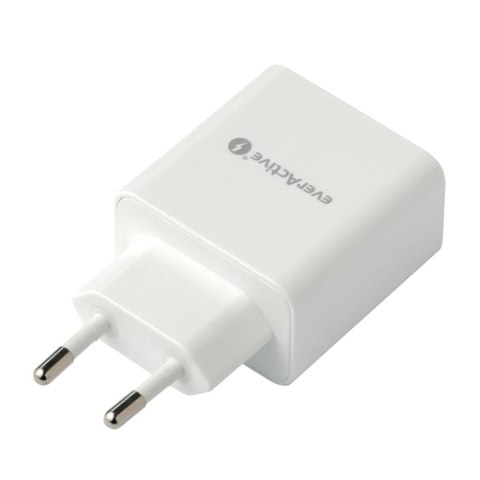 Ładowarka sieciowa USB QC3.0, 18W, szybkie ładowanie Ładowarka sieciowa USB QC3.0, 18W, szybkie ładowanie