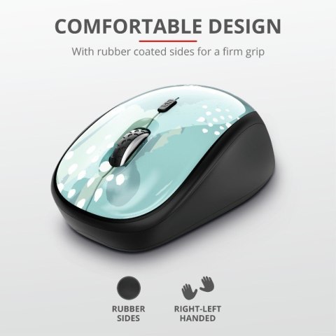 YVI WIRELESS BLUE BRUSH mysz komputerowa YVI WIRELESS BLUE BRUSH mysz komputerowa