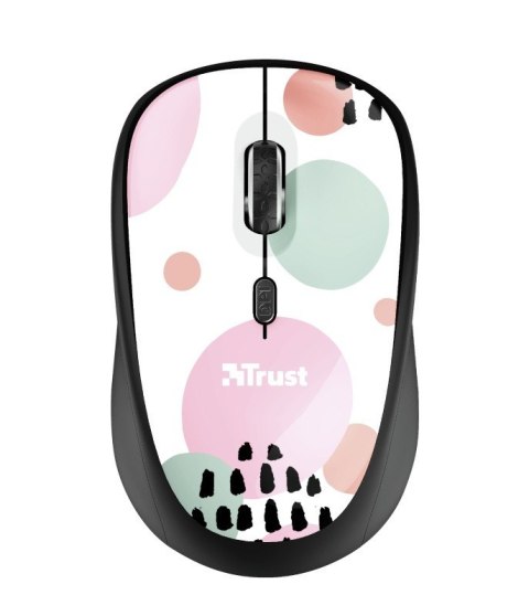 YVI WIRELESS PINK CIRCL ES mysz komputerowa YVI WIRELESS PINK CIRCL ES mysz komputerowa