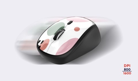 YVI WIRELESS PINK CIRCL ES mysz komputerowa YVI WIRELESS PINK CIRCL ES mysz komputerowa