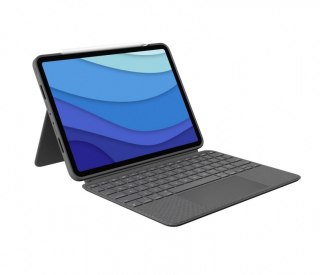 Etui z klawiaturą Combo Touch US iPad Pro 11 1,2,3 Gen szare