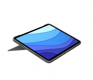 Etui z klawiaturą Combo Touch US iPad Pro 11 1,2,3 Gen szare