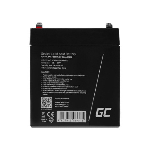 Akumulator AGM 12V 4Ah