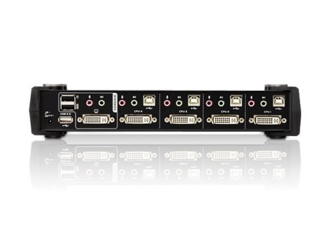 Przełącznik 4-Port USB DVI/Audio KVMP Switch CS1764-AT-G Przełącznik 4-Port USB DVI/Audio KVMP Switch CS1764-AT-G