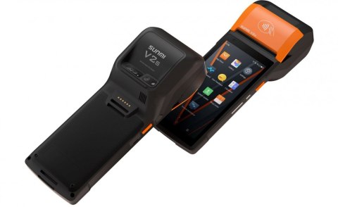 Terminal Mobilny V2s, Android 11, 2/16 GB, 5+2 MP camera, micro SD, 4G, NFC, 2 SAM, Label & Scanner Terminal Mobilny V2s, Android 11, 2/16 GB, 5+2 MP camera, micro SD, 4G, NFC, 2 SAM, Label & Scanner