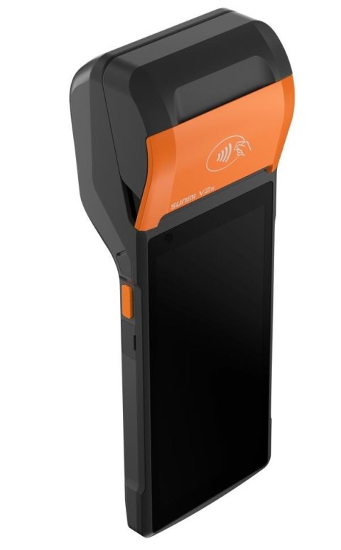 Terminal Mobilny V2s, Android 11, 2/16 GB, 5+2 MP camera, micro SD, 4G, NFC, 2 SAM, Label & Scanner Terminal Mobilny V2s, Android 11, 2/16 GB, 5+2 MP camera, micro SD, 4G, NFC, 2 SAM, Label & Scanner