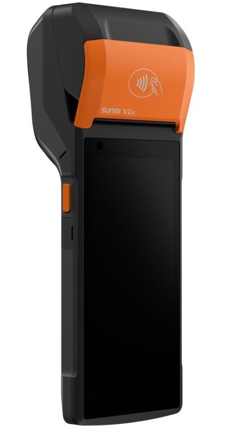 Terminal Mobilny V2s, Android 11, 2/16 GB, 5+2 MP camera, micro SD, 4G, NFC, 2 SAM, Label & Scanner Terminal Mobilny V2s, Android 11, 2/16 GB, 5+2 MP camera, micro SD, 4G, NFC, 2 SAM, Label & Scanner