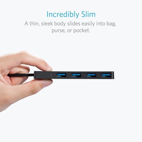Hub 4-Port USB 3.0 Ultra Slim Data Hub 4-Port USB 3.0 Ultra Slim Data
