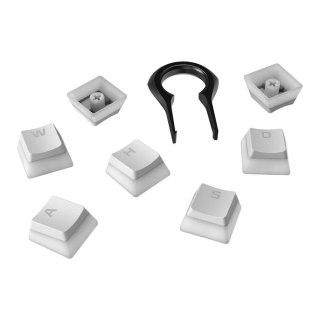 Klawisze do klawiatury Pudding Keycaps białe
