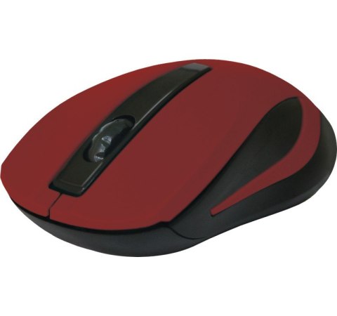 Mysz bezprzewodowa optyczna DEFENDER MM-605 RF 1200dpi 3P, czerwona Mysz bezprzewodowa optyczna DEFENDER MM-605 RF 1200dpi 3P, czerwona