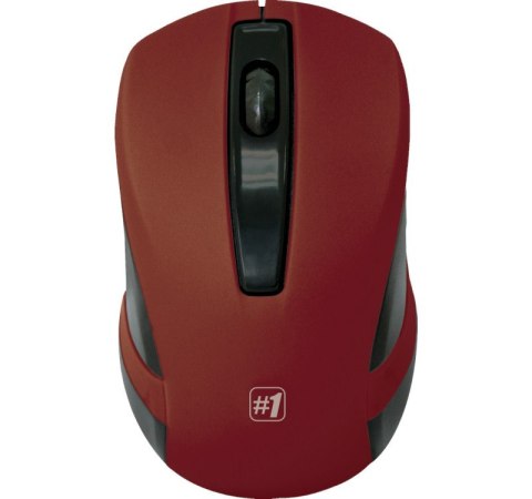 Mysz bezprzewodowa optyczna DEFENDER MM-605 RF 1200dpi 3P, czerwona Mysz bezprzewodowa optyczna DEFENDER MM-605 RF 1200dpi 3P, czerwona