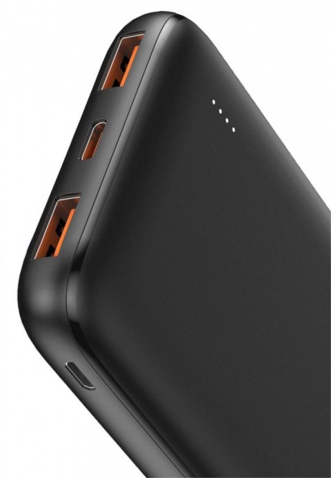 PB-N73S Power Bank 10000 mAh 4xUSB Quick Charge 3.0 Power Delivery 3.0 20W LED kabel USB-C
