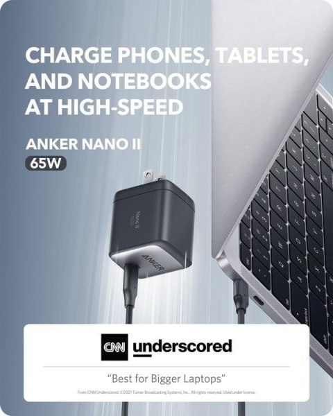 Zasilacz do notebooka Uniwersalny Nano II 65W