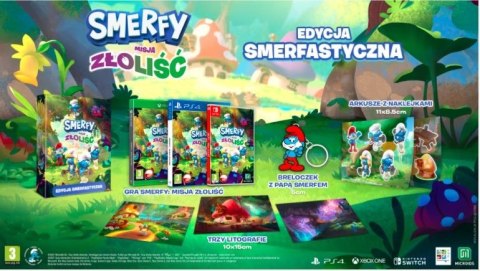 Gra PlayStation 5 Smerfy Misja Złoliść Edycja Smerfastyczna Gra PlayStation 5 Smerfy Misja Złoliść Edycja Smerfastyczna
