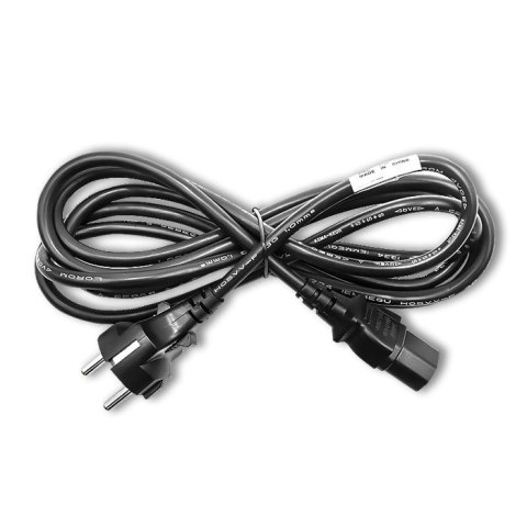 Kabel zasilajcy SCHUKO/C13 | 2.5m Kabel zasilajcy SCHUKO/C13 | 2.5m