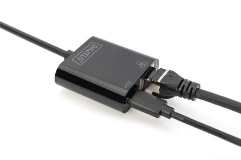 Karta sieciowa przewodowa USB 3.0 Typ C do RJ45 Gigabit Ethernet oraz 1xUSB Typ C z PD 2.0 Karta sieciowa przewodowa USB 3.0 Typ C do RJ45 Gigabit Ethernet oraz 1xUSB Typ C z PD 2.0