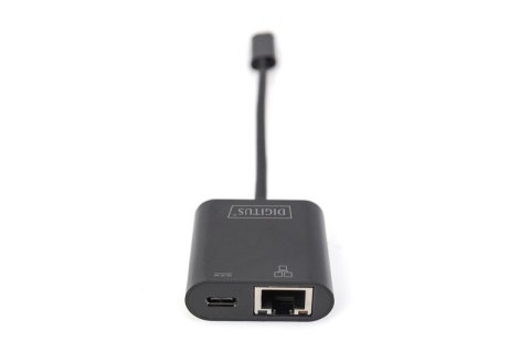 Karta sieciowa przewodowa USB 3.0 Typ C do RJ45 Gigabit Ethernet oraz 1xUSB Typ C z PD 2.0 Karta sieciowa przewodowa USB 3.0 Typ C do RJ45 Gigabit Ethernet oraz 1xUSB Typ C z PD 2.0