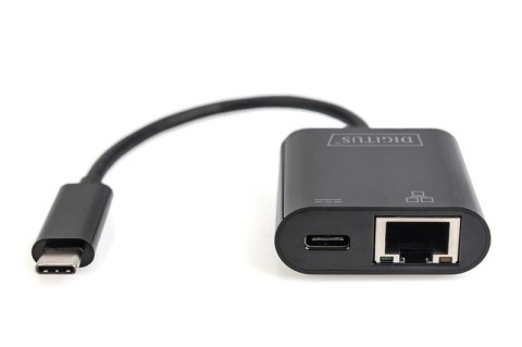 Karta sieciowa przewodowa USB 3.0 Typ C do RJ45 Gigabit Ethernet oraz 1xUSB Typ C z PD 2.0 Karta sieciowa przewodowa USB 3.0 Typ C do RJ45 Gigabit Ethernet oraz 1xUSB Typ C z PD 2.0