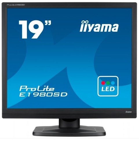 Monitor 19 cali ProLite E1980D-B1 VGA,DVI,5:4,TN,5ms,250cd Monitor 19 cali ProLite E1980D-B1 VGA,DVI,5:4,TN,5ms,250cd