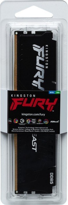 Pamięć DDR5 Fury Beast Black 16GB(1*16GB)/5600 CL40