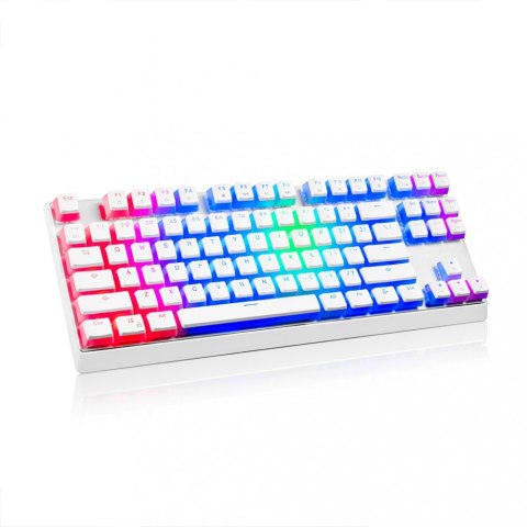 Przewodowa klawiatura mechaniczna RGB PUDDING EDITION biała Przewodowa klawiatura mechaniczna RGB PUDDING EDITION biała