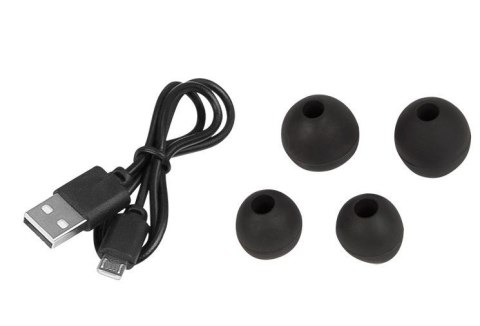 Słuchawki Earbuds BTE200 czarne Słuchawki Earbuds BTE200 czarne