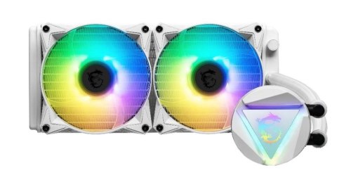 Chłodzenie procesora MAG Core Liquid 240R V2 White 240mm ARGB CPU Cooler Chłodzenie procesora MAG Core Liquid 240R V2 White 240mm ARGB CPU Cooler