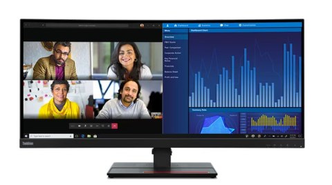 Monitor 34.14 cala ThinkVision P34w-20 WLED LCD 62DCRAT3EU Monitor 34.14 cala ThinkVision P34w-20 WLED LCD 62DCRAT3EU