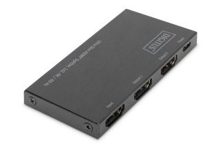 Rozdzielacz (Splitter) Ultra Slim HDMI 1x2 4K 60Hz 3D HDR HDCP 2.2 18 Gbps Micro USB
