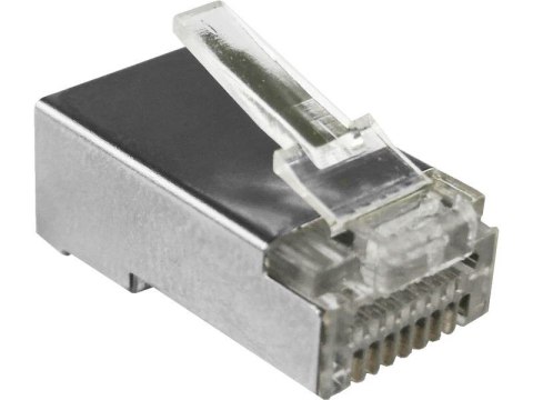 Wtyk przelotowy RJ45 STP kat.6 (op. 100 szt) Wtyk przelotowy RJ45 STP kat.6 (op. 100 szt)