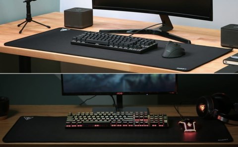 KM-P3 XXL gamingowa podkładka pod mysz i klawiaturę | 900x400x4mm | wodoodporna | gumowany spód | uniwersalna KM-P3 XXL gamingowa podkładka pod mysz i klawiaturę | 900x400x4mm | wodoodporna | gumowany spód | uniwersalna